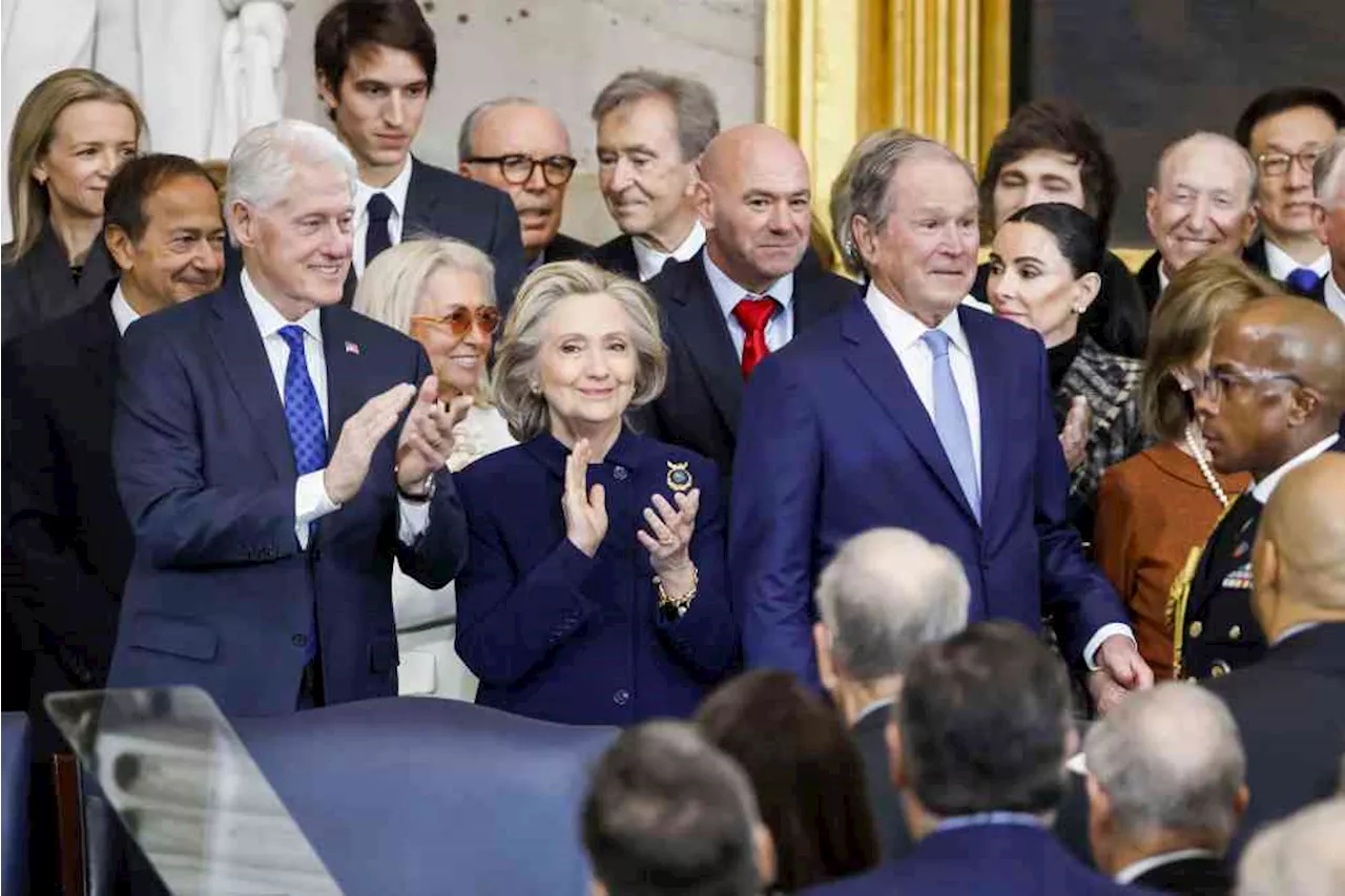 Bernard Arnault and Children Attend Trump Inauguration