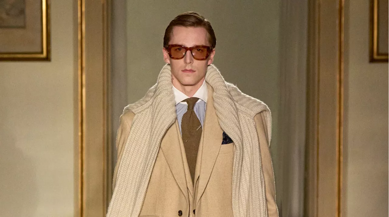 Lucky Blue Smith Closed Dunhill’s Fall 2025 Show