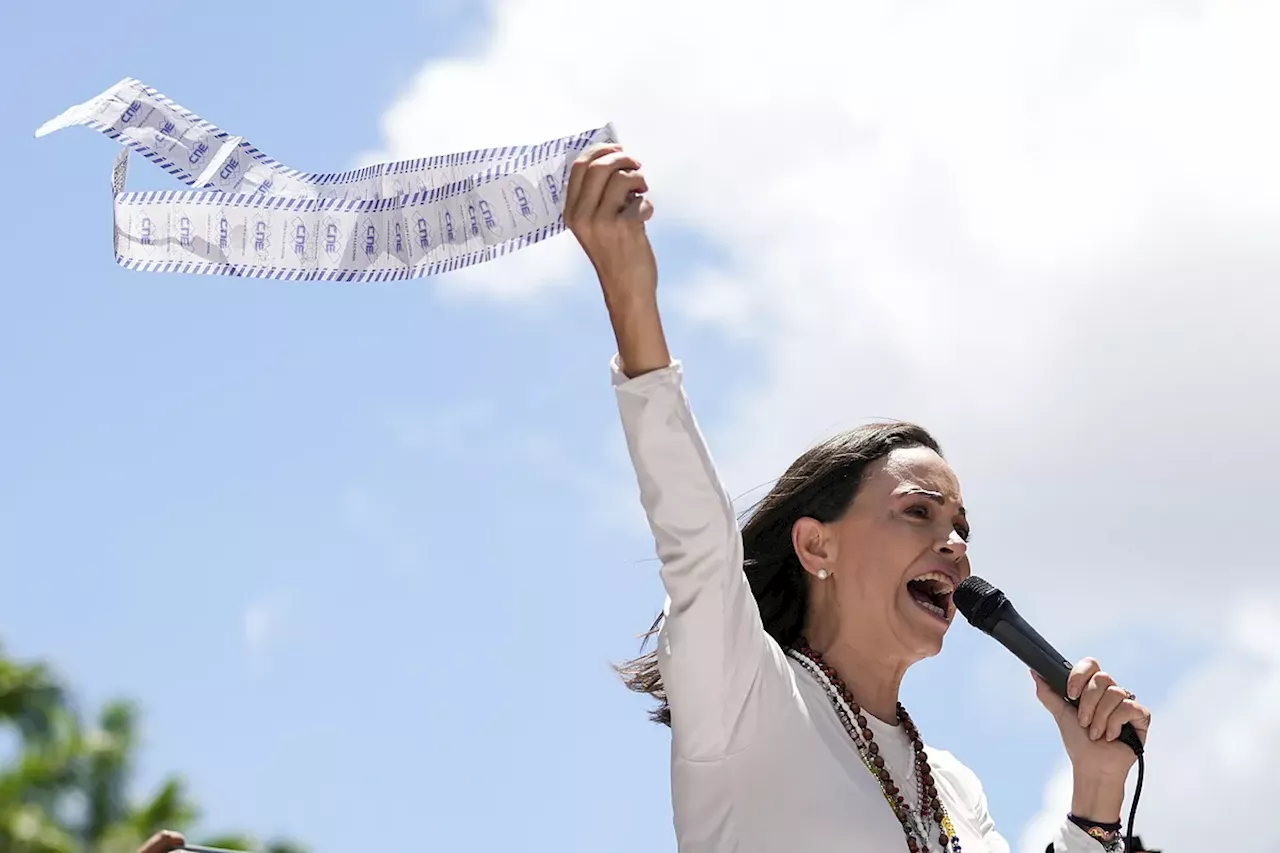 María Corina Machado apuesta por reunir la 'fuerza necesaria' para echar a Nicolás Maduro