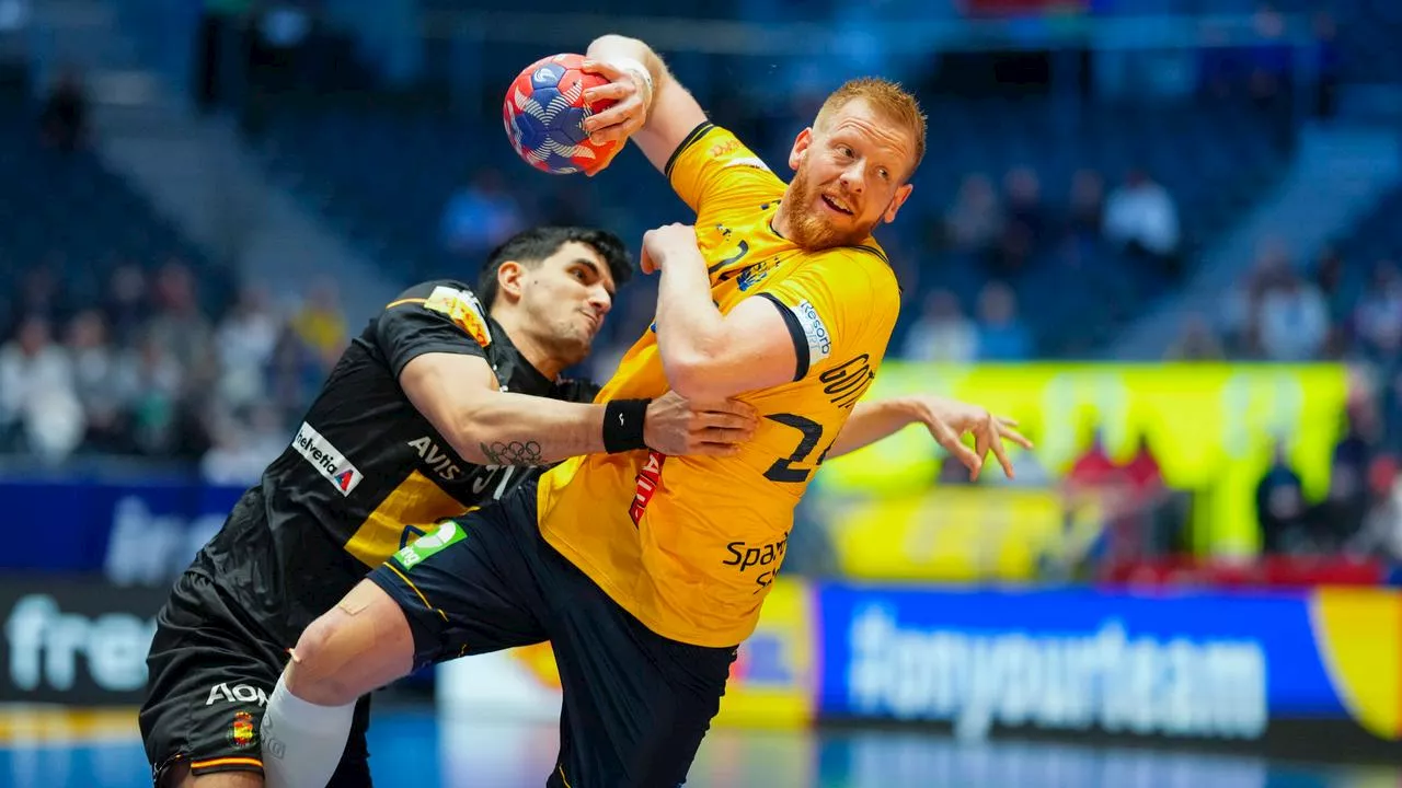 Handball-WM 2025: Schweden nach Krimi Gruppensieger