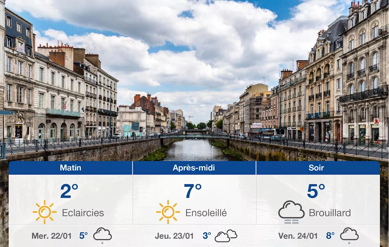 Météo à Rennes: Froid et Brouillard la Journée, Températures en Augmentation le Soir