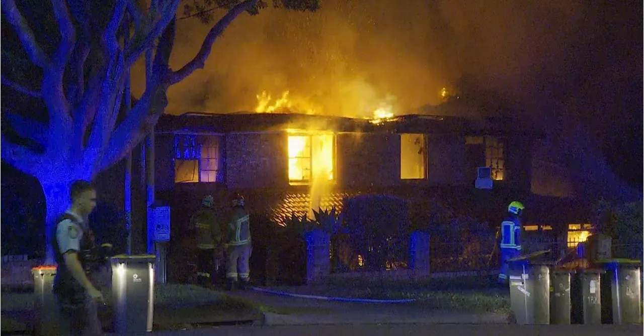 Sydney Family Escapes House Fire After Smashing Window