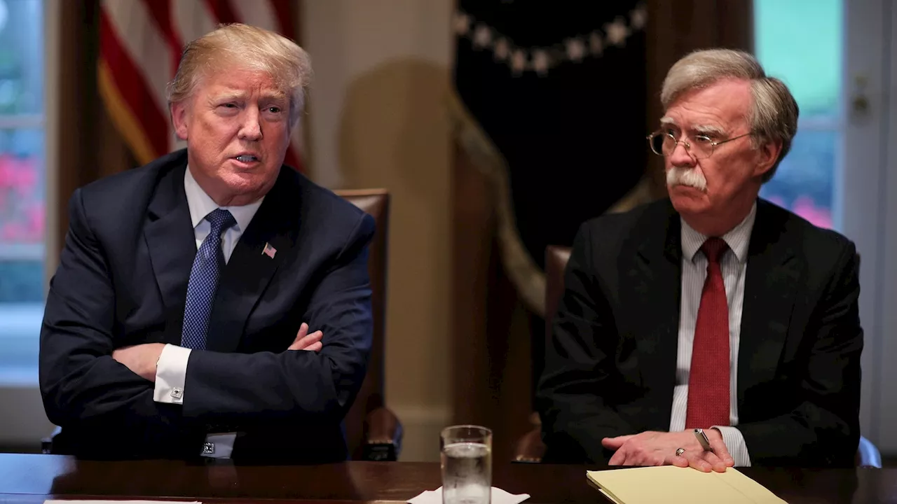 Trump Ends Secret Service Protection for John Bolton