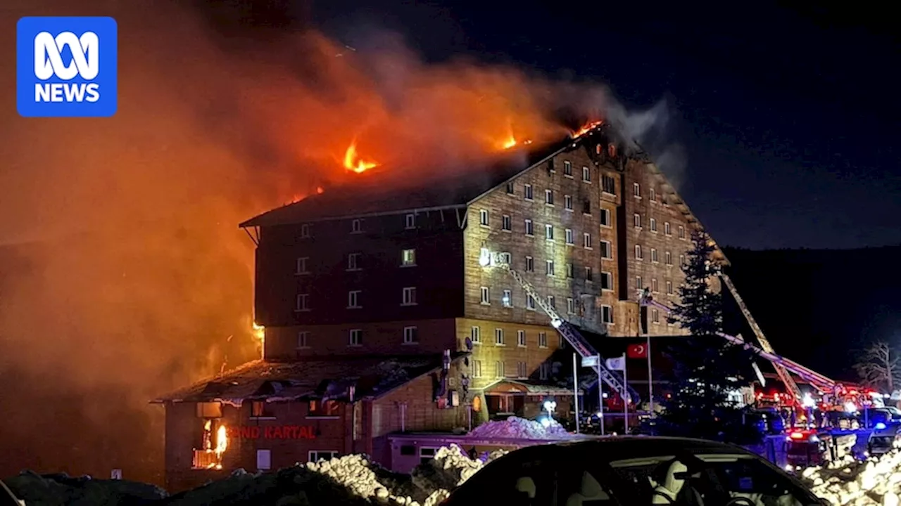 Deadly Fire at Turkish Ski Resort Hotel Kills at Least 66