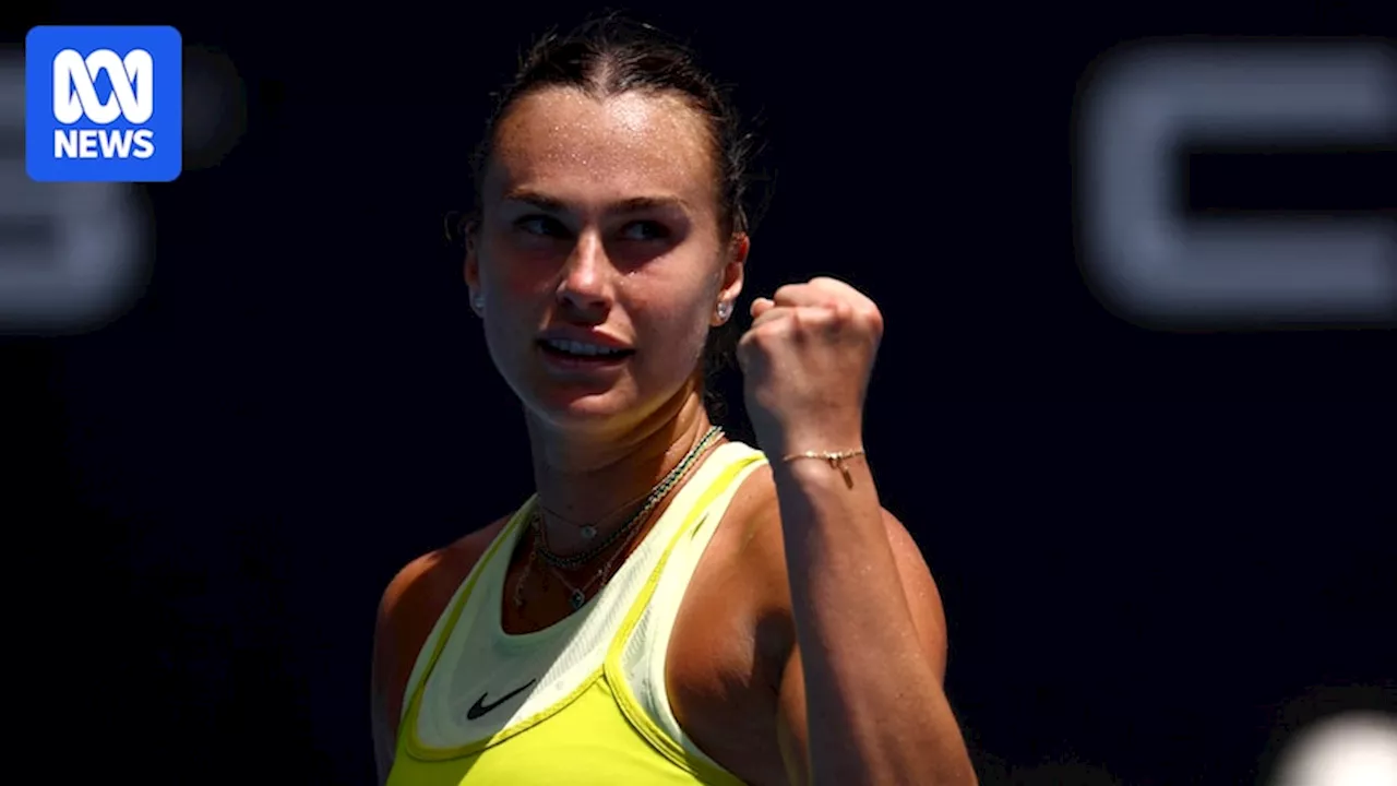 Sabalenka's Australian Open Run Continues as Pavlyuchenkova Upsets the Champion