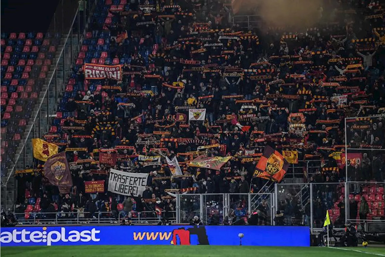 Tifosi della Roma tornano in trasferta: Derby contro l'Udinese