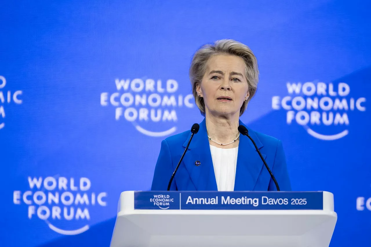 Von der Leyen a Davos: 'Spezzare i legami dell'economia globale non è nell'interesse di nessuno'