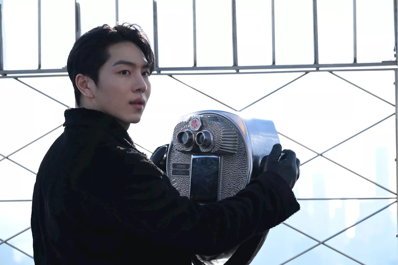 K-Pop rockstar KINO talks solo career and telling his truth at the top of the Empire State Building |