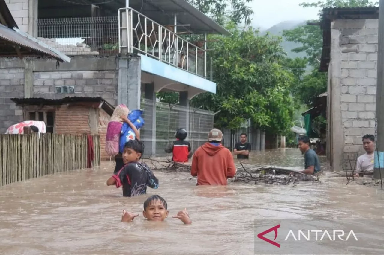 4.088 KK hingga Kantor Bupati Bima terdampak banjir