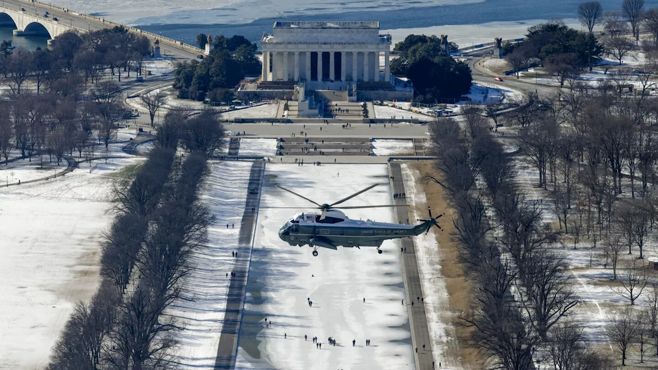 Biden leaves office and Washington after 50 years but says 'we're not leaving the fight'