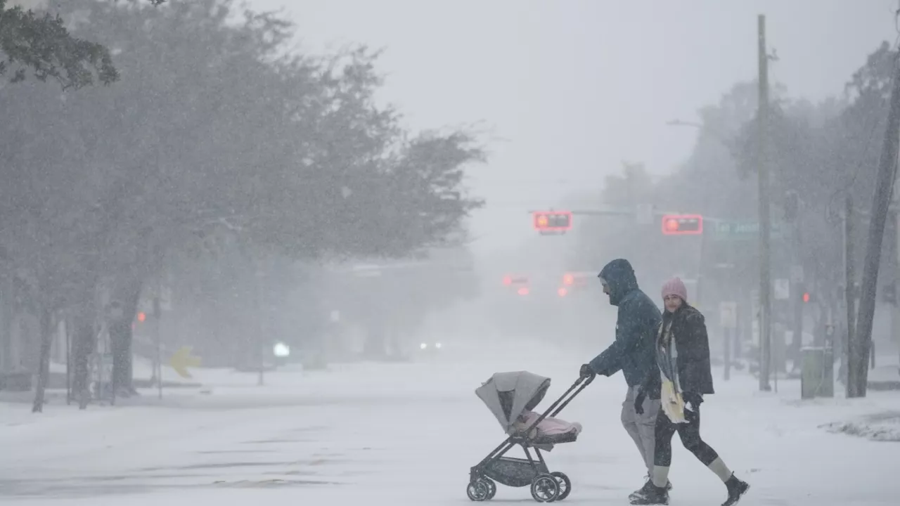 Deep South braces for rare winter storm threatening heavy snow