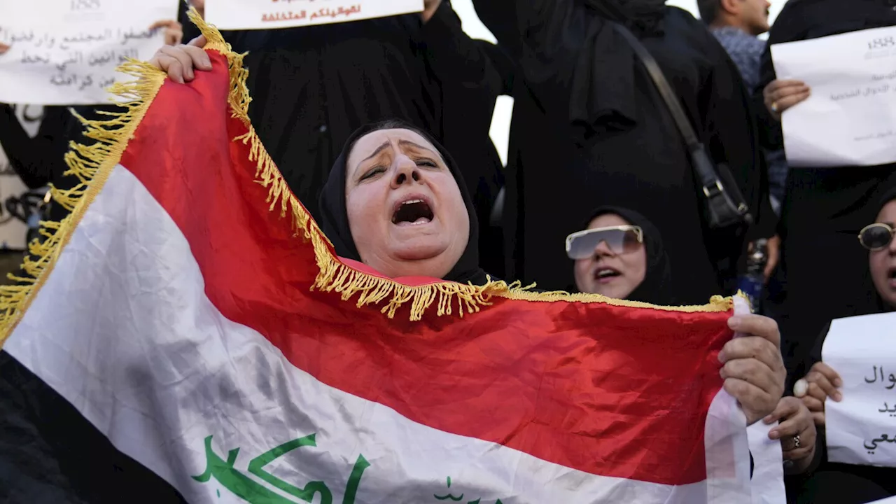 Iraqi lawmakers pass a bill that critics say legalizes child marriage