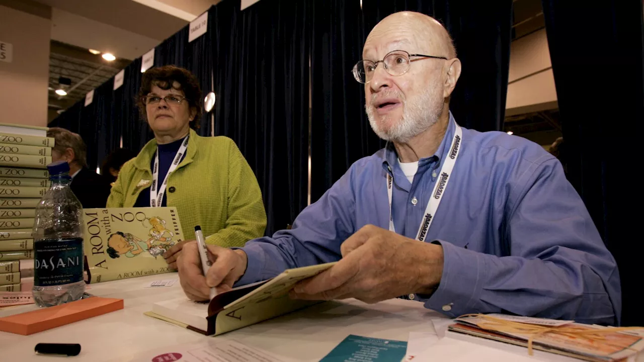 Jules Feiffer, Pulitzer- and Oscar-winning cartoonist and writer, dies at 95