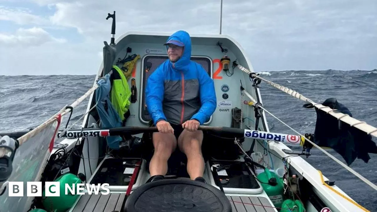 Devon boat skewered by marlin during Atlantic rowing challenge