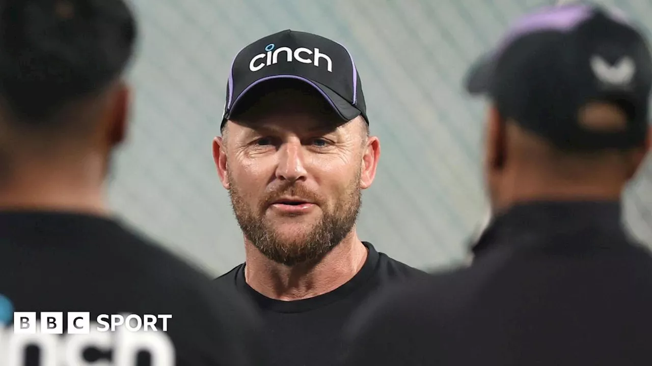 England in India: Brendon McCullum takes over as white-ball coach