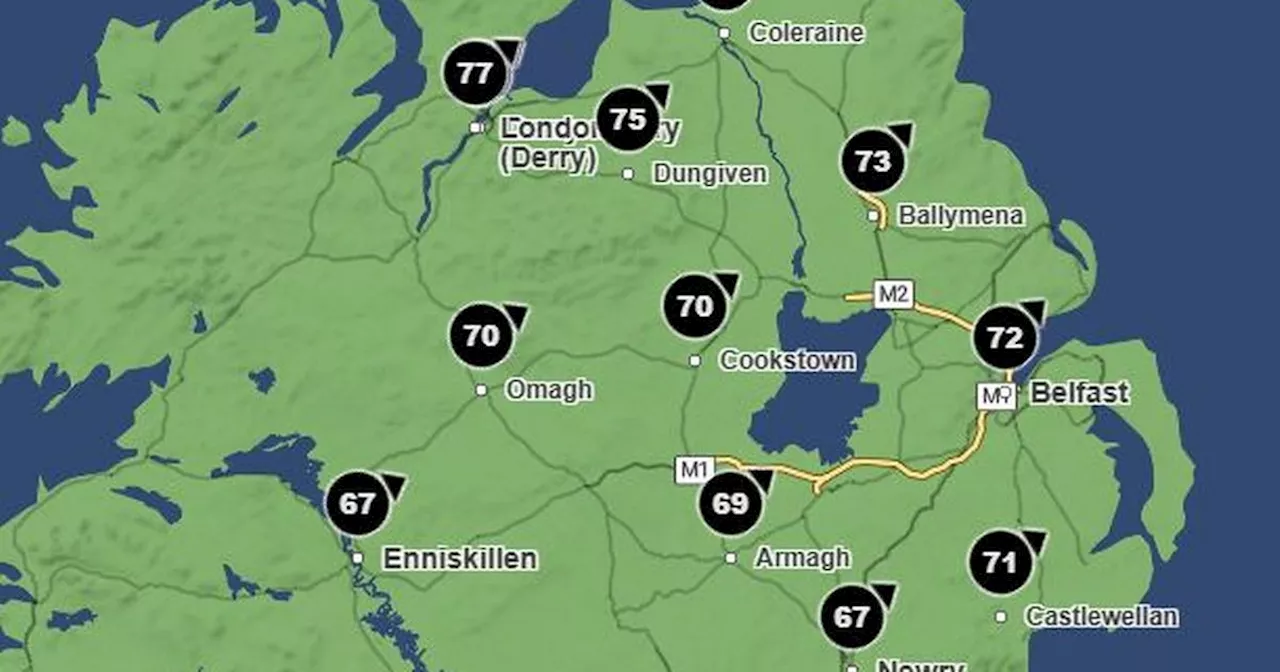 Met Office names storm set to hit Northern Ireland this week