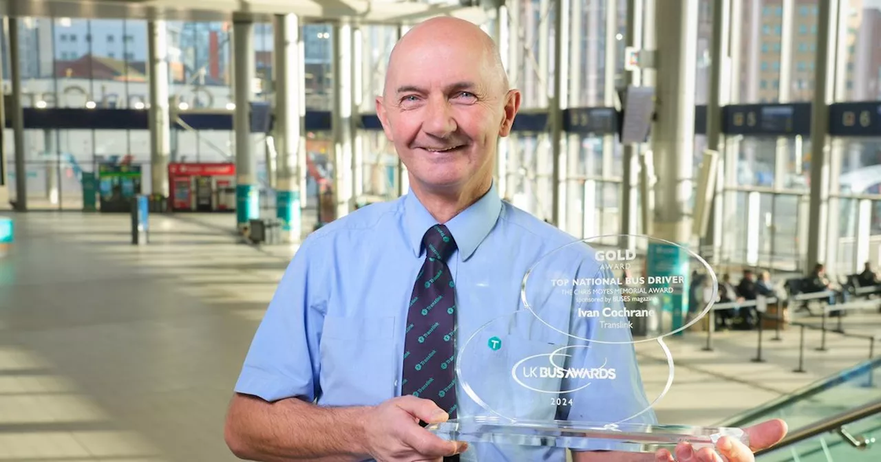 NI bus driver named 'the best in the UK' at national awards