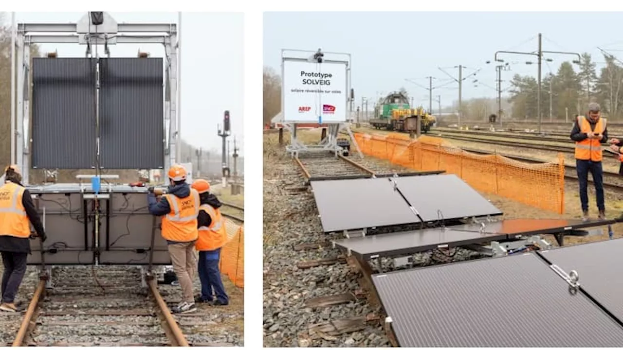 SNCF s'engage massivement dans l'énergie solaire