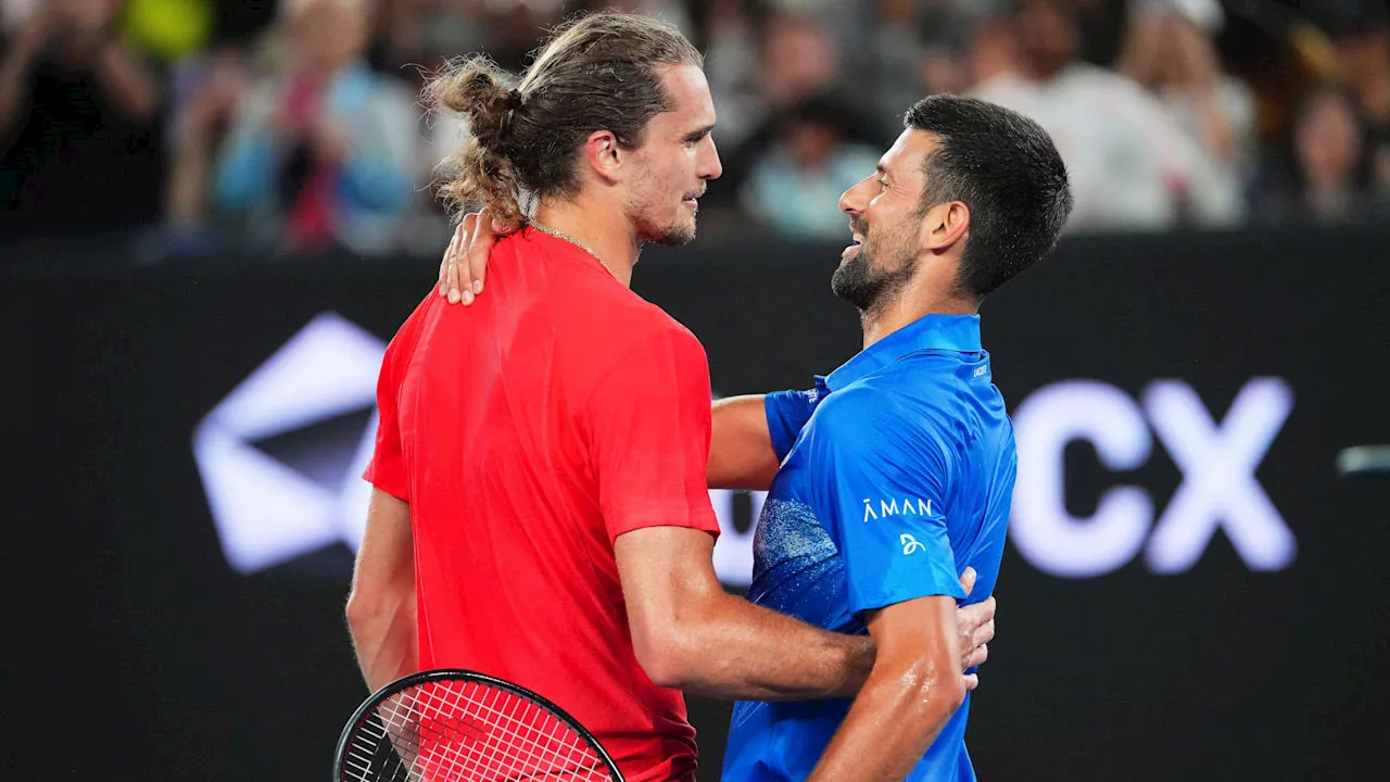 Australian Open: Wie meint Djokovic denn diesen Zverev-Satz?