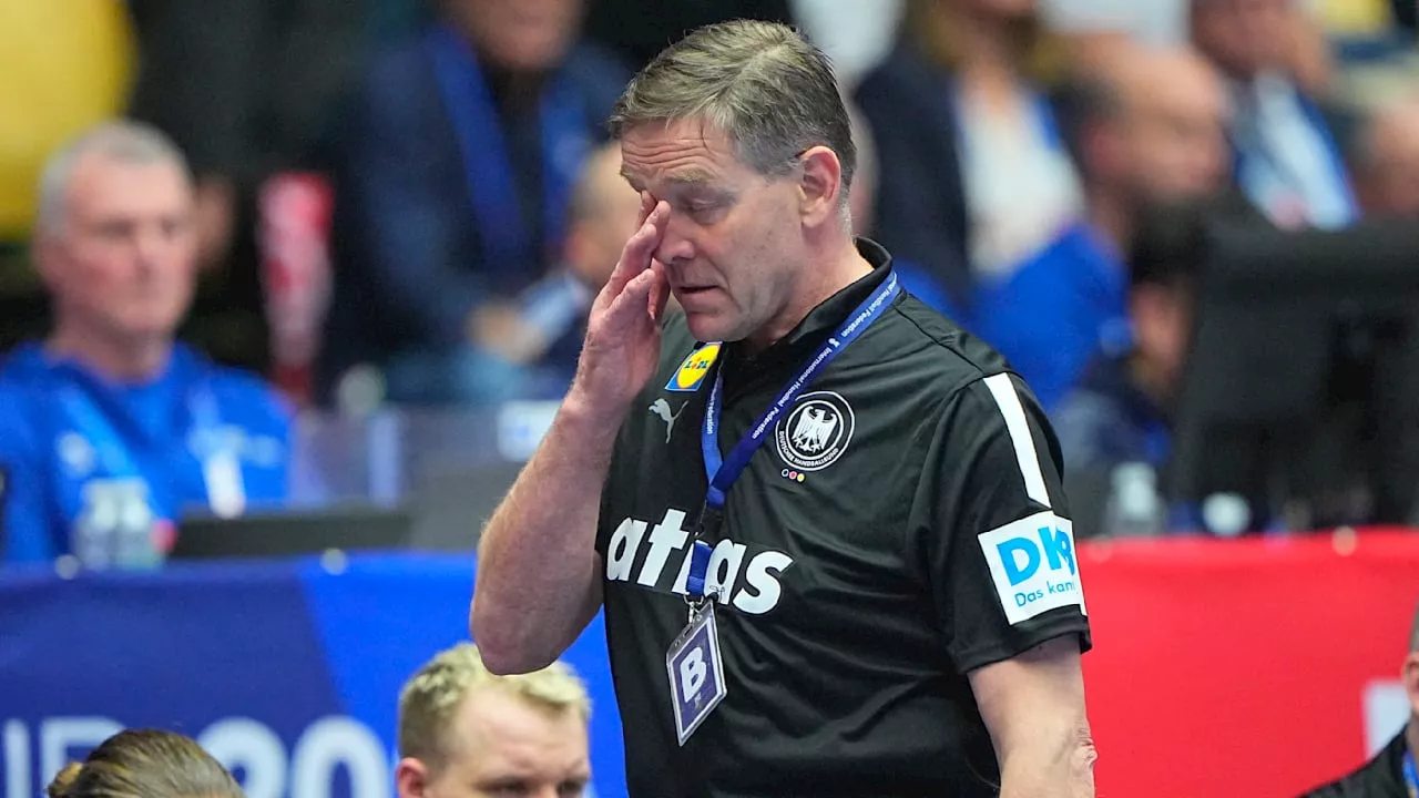 Handball-WM: Deutschland unterliegt Dänemark deutlich