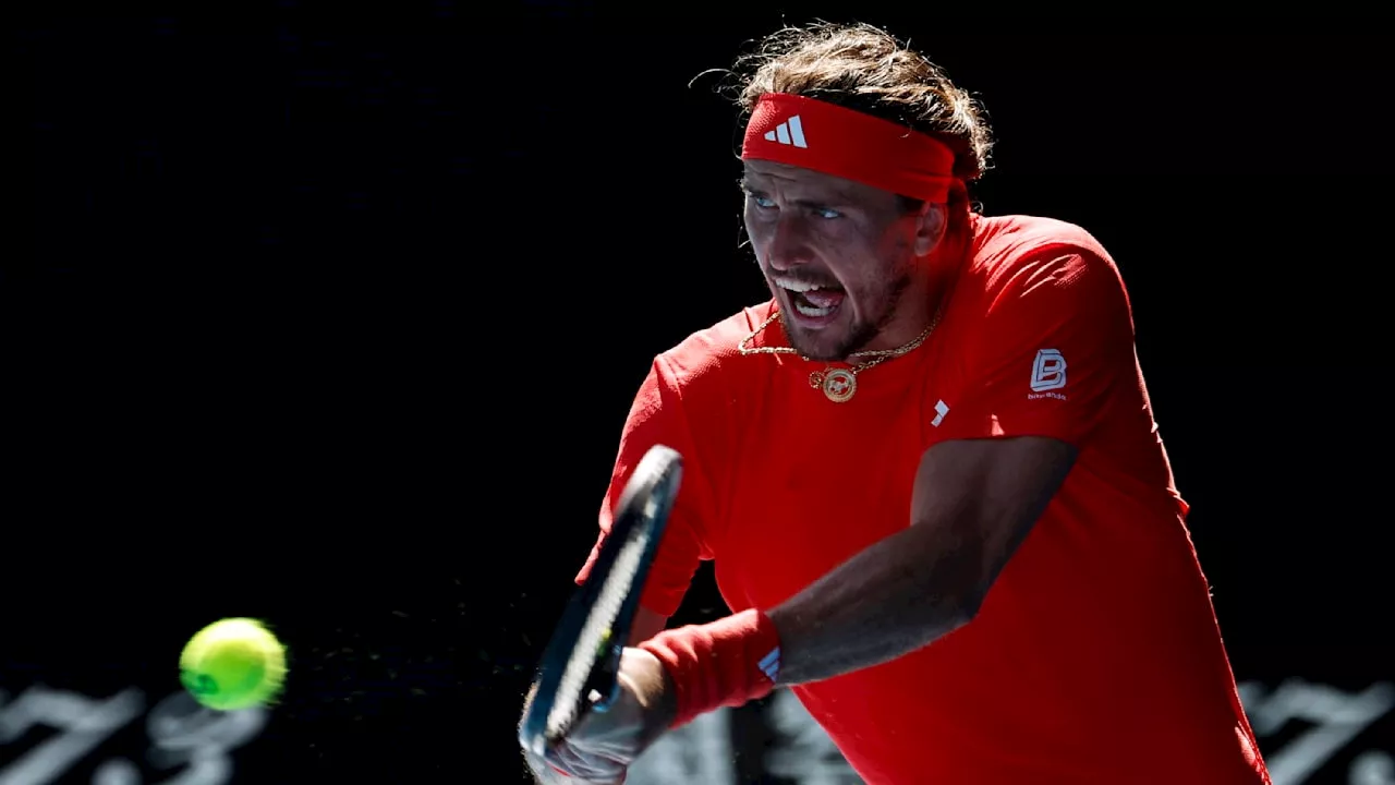 Zverev kämpft sich ins Halbfinale der Australian Open