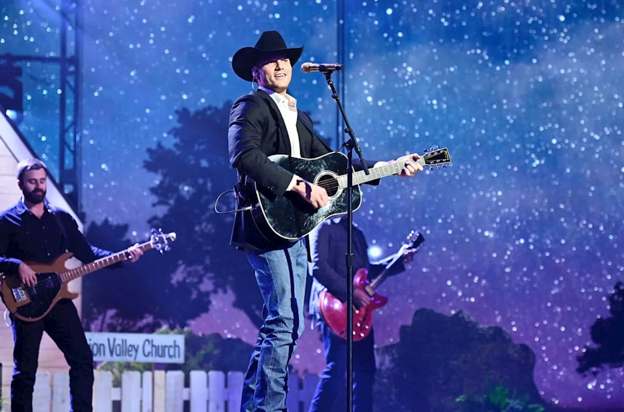 Parker McCollum Performs 'Courtesy of the Red, White and Blue' at Trump's Inaugural Ball