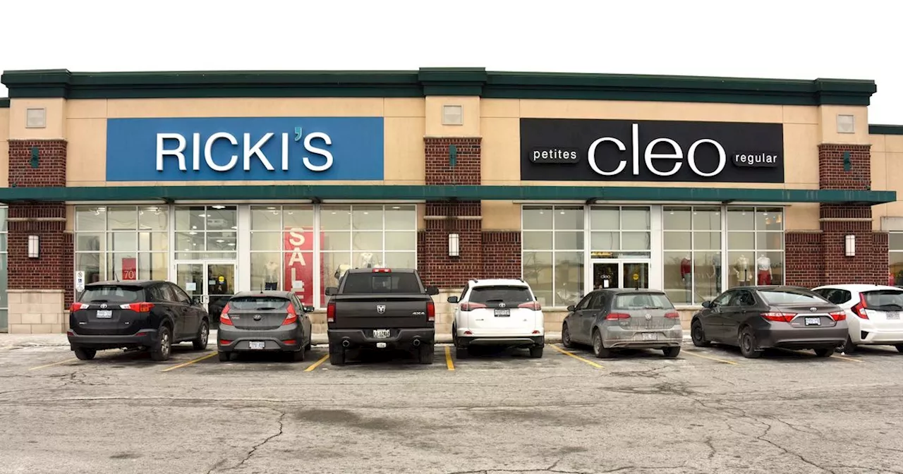 Cleo and Ricki's clothing stores to shutter locations across Canada