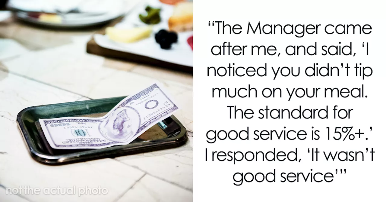 “It Wasn't Good Service”: Customer Tips 10% For Service, Manager Bans Her From The Restaurant