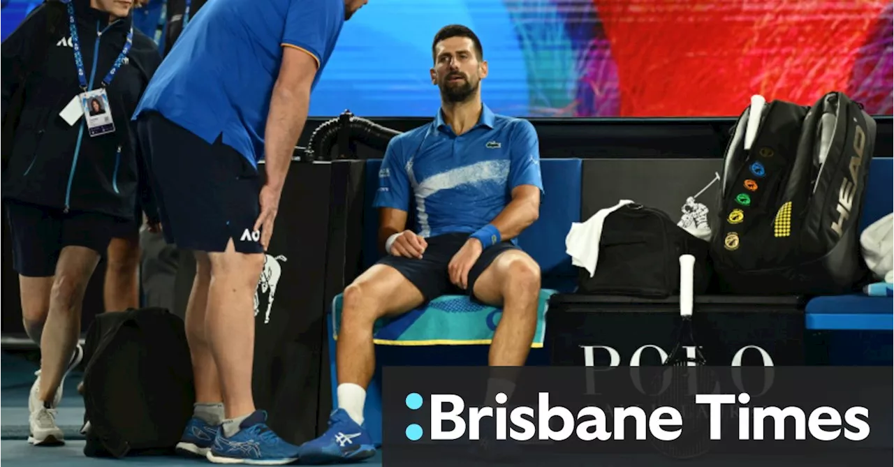 Djokovic's Leg Injury Casts Doubt over Australian Open Bid