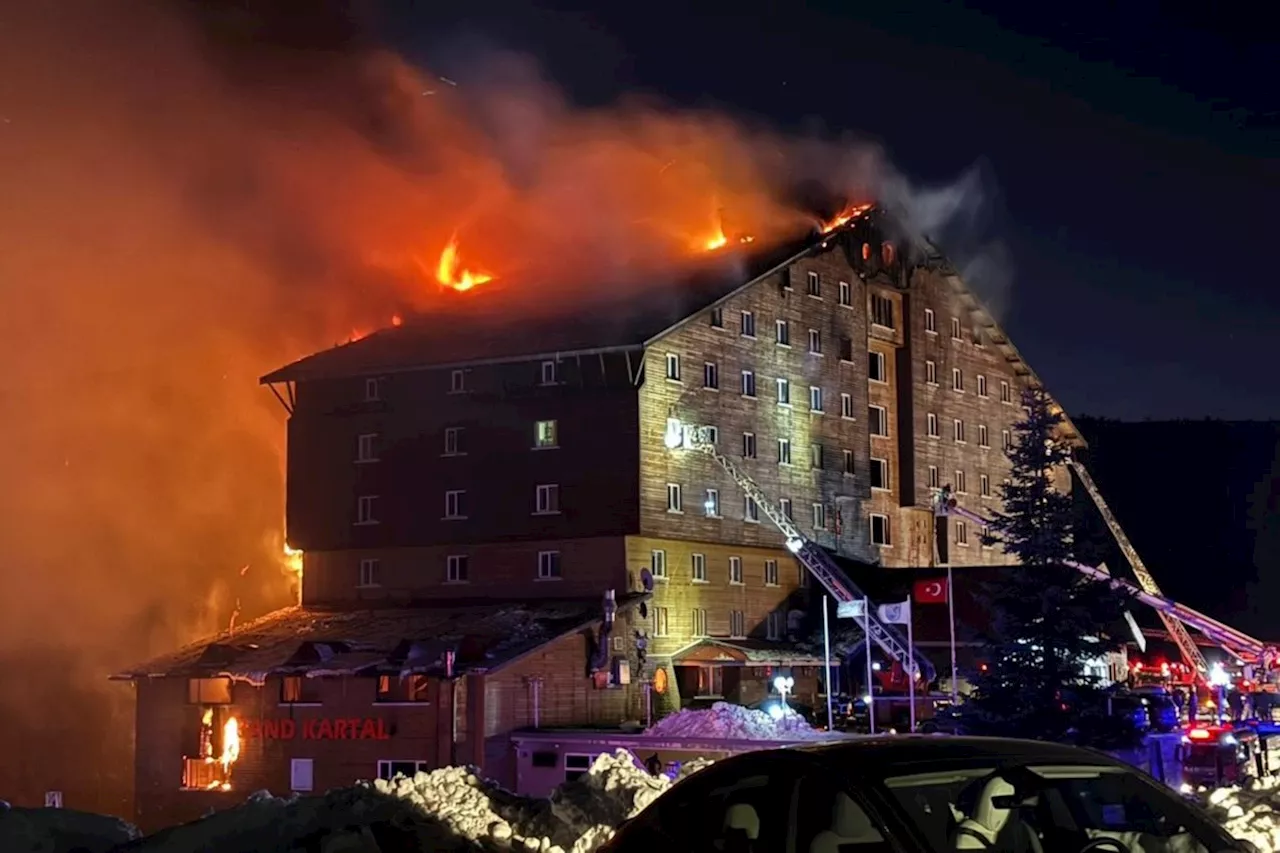 Deadly Fire at Turkish Ski Hotel Kills at Least 66