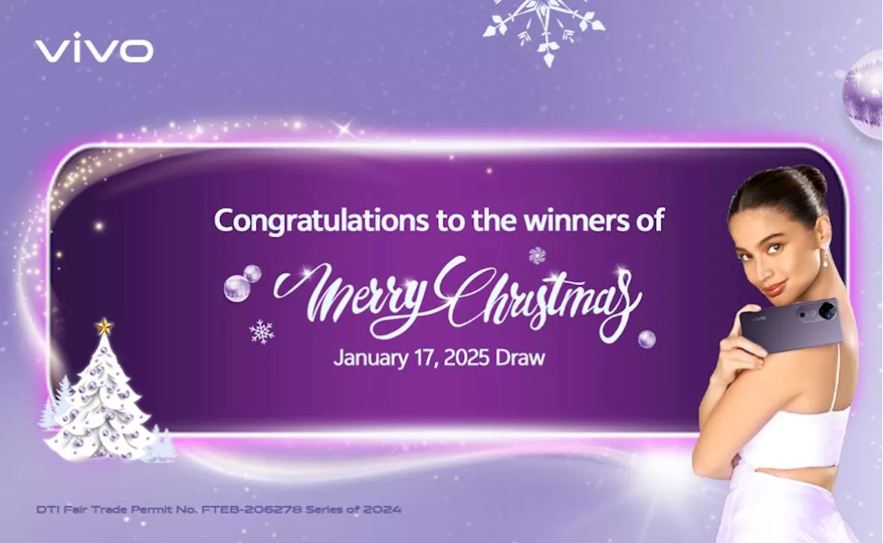 'Merry vivo Christmas' raffle brings joy to lucky winners