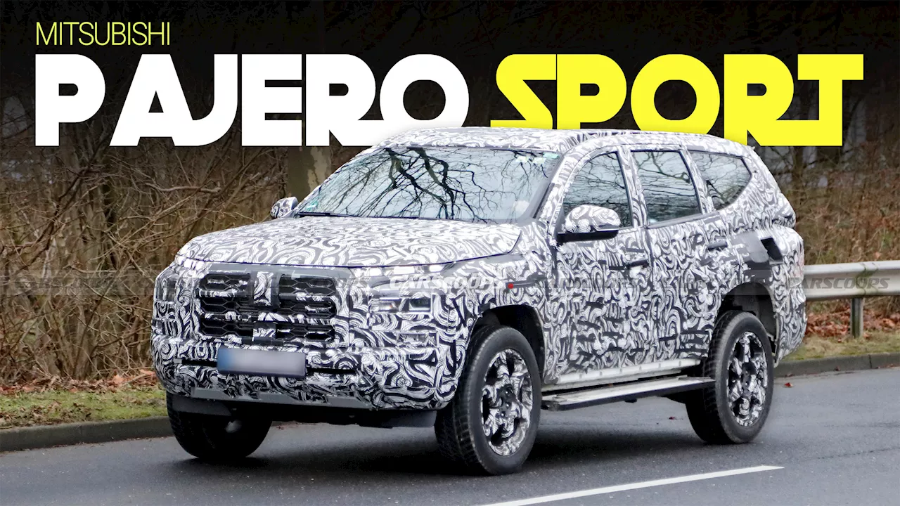 Mitsubishi’s Decade-Old Pajero Sport Is Finally Getting Replaced