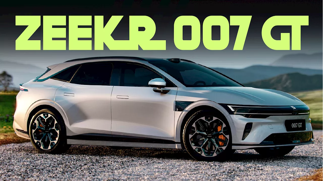 Zeekr Unveils the 007 GT Estate: A Blend of Sport and Practicality