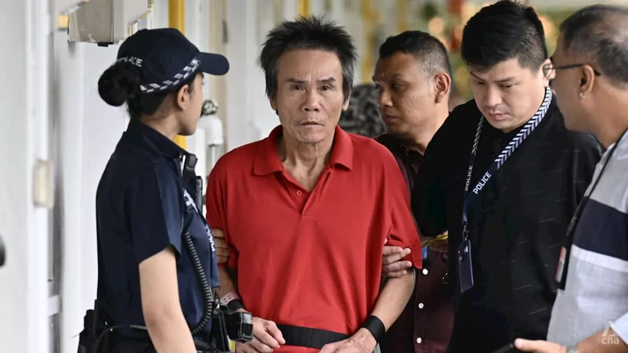 Ang Mo Kio HDB murder: 66-year-old suspect taken to crime scene