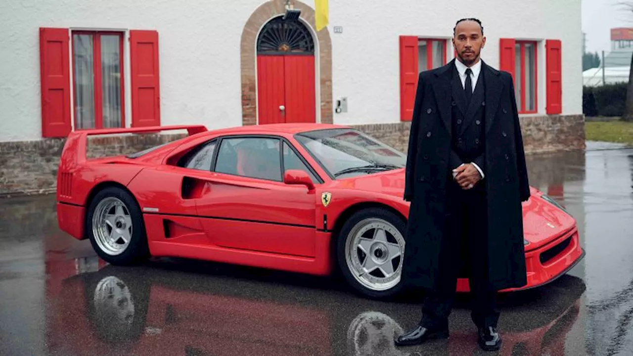 Lewis Hamilton realizes ‘dream’ on his first official day at Ferrari