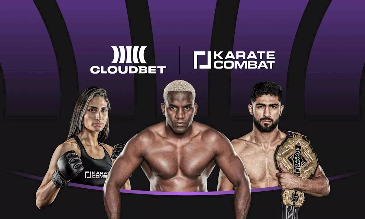 Cloudbet Partners with Karate Combat as Official Online Casino and Sportsbook