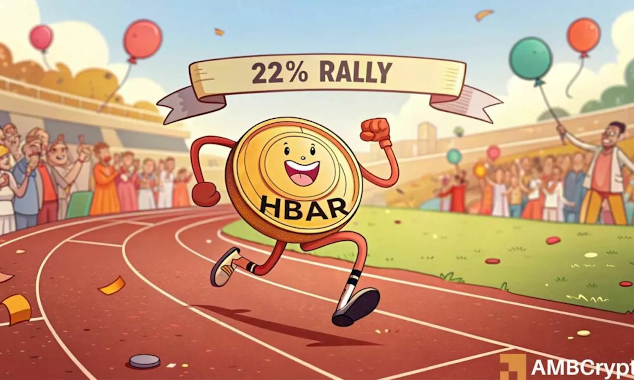 HBAR Price Soars 8.5% Amidst Mass Outflow and Bullish Momentum