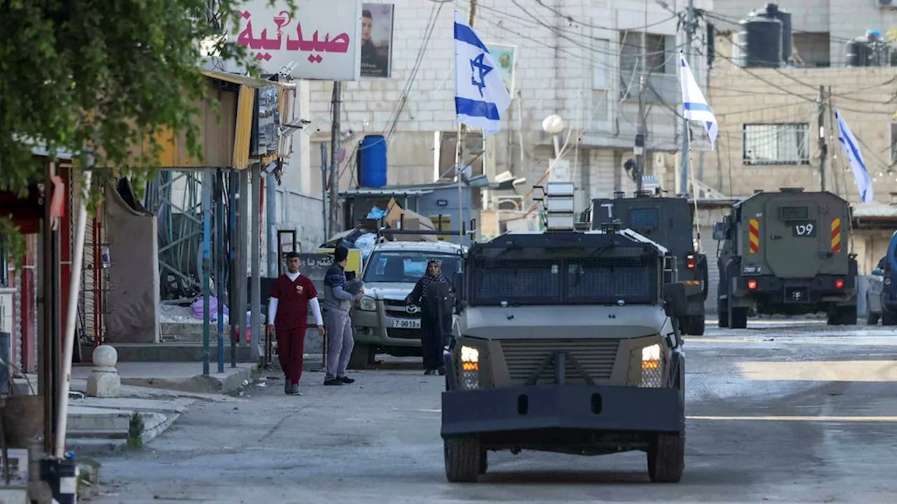 Minst sju palestinier döda i israelisk räd mot Jenin