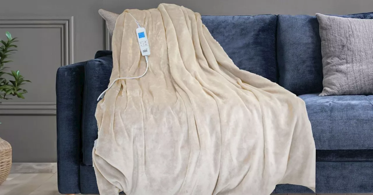 Debenhams shoppers can bag '3p per hour' heated throw worth £70 for under £30