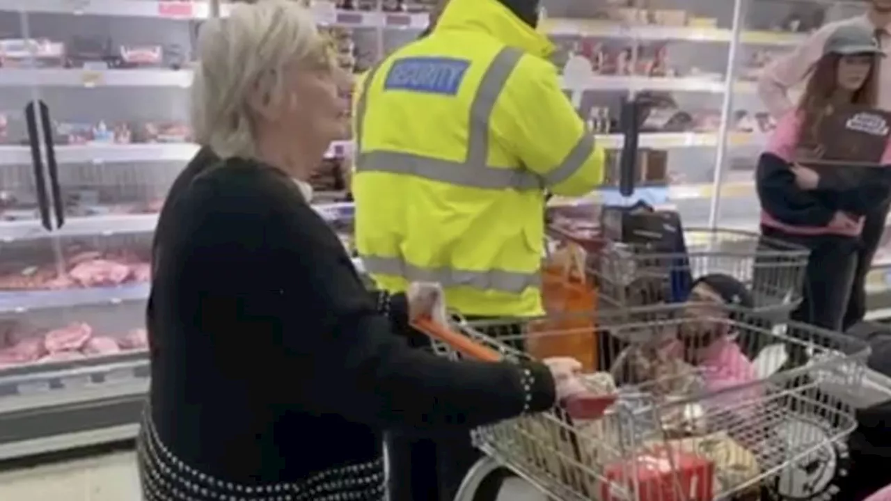 Sainsbury's Meat Aisle Clash: Shoppers Confront Animal Rights Activists Blocking Way