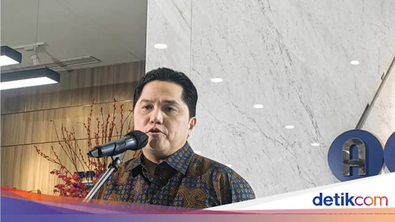 Menteri BUMN Erick Thohir Respon Pernyataan Presiden Soal Infrastruktur