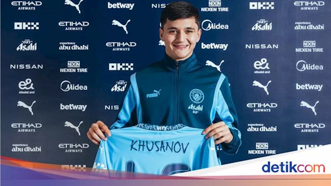 Khusanov, Bek Anyar Man City yang Sebabkan Arhan Bikin Gol Bunuh Diri