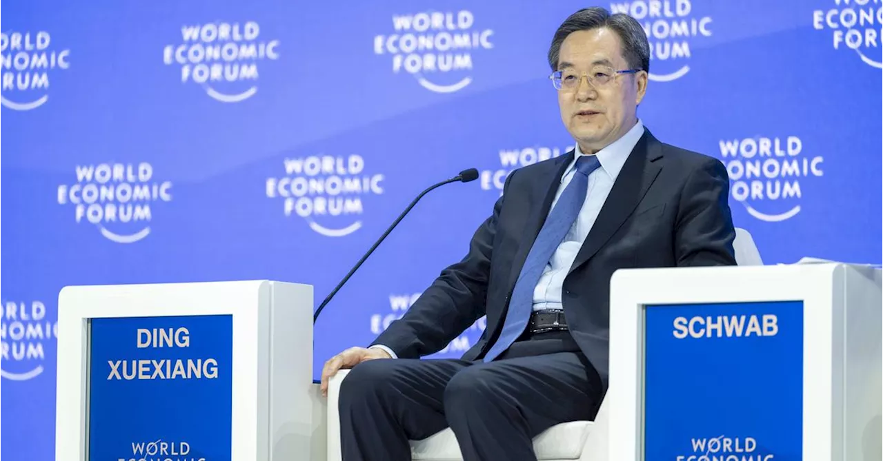 China präsentiert sich in Davos als Gegenmodell zu den USA