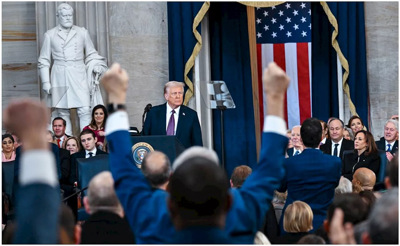 FOTOS: Así fue la toma de posesión de Donald Trump; inhabilitan CBP-ONE en frontera de México