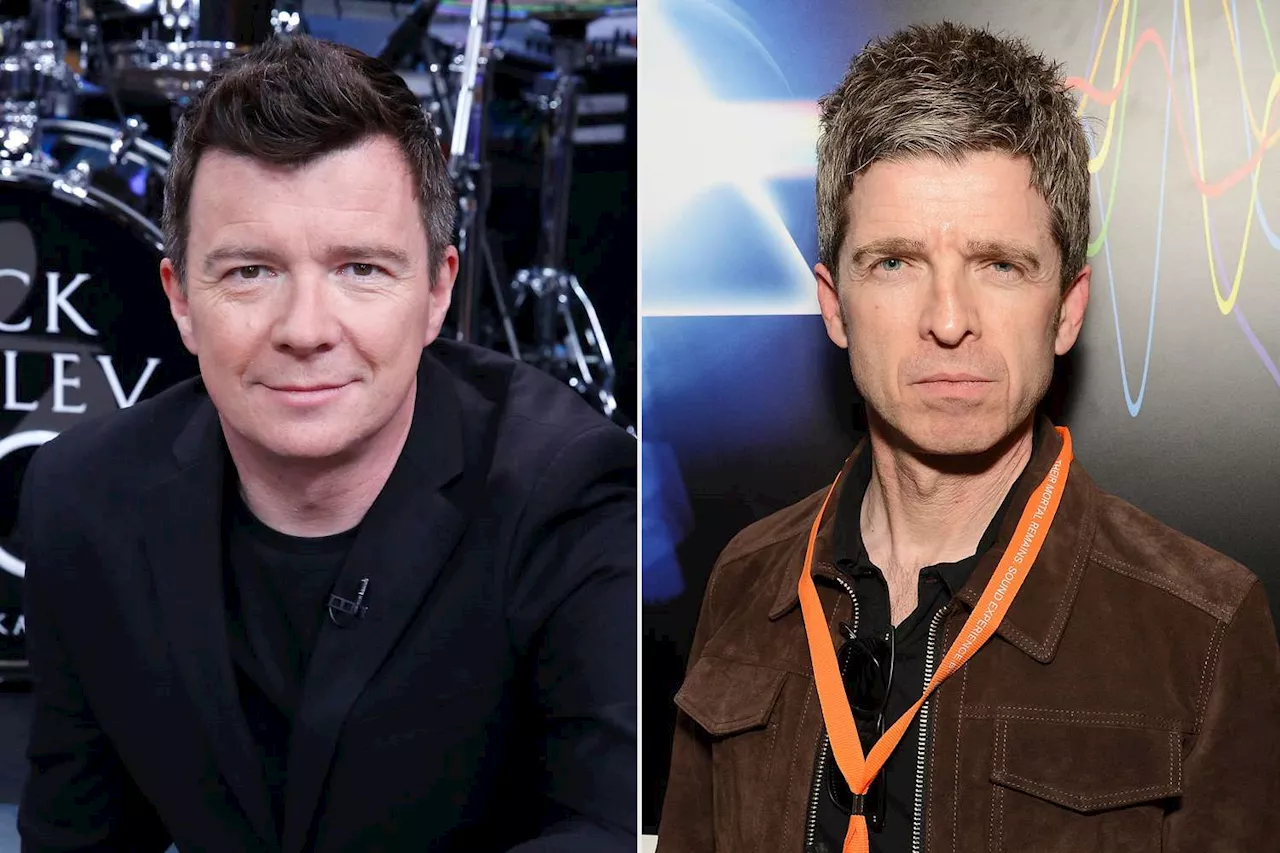 Rick Astley Graffitied His Dressing Room Sign at a Manchester Arena Benefit Show, Noel Gallagher Got Blamed