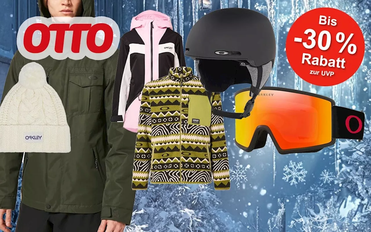 Mega OAKLEY Sale bei OTTO: Sparen Sie bis zu 30% auf Ski-Ausrüstung, Kleidung und mehr!