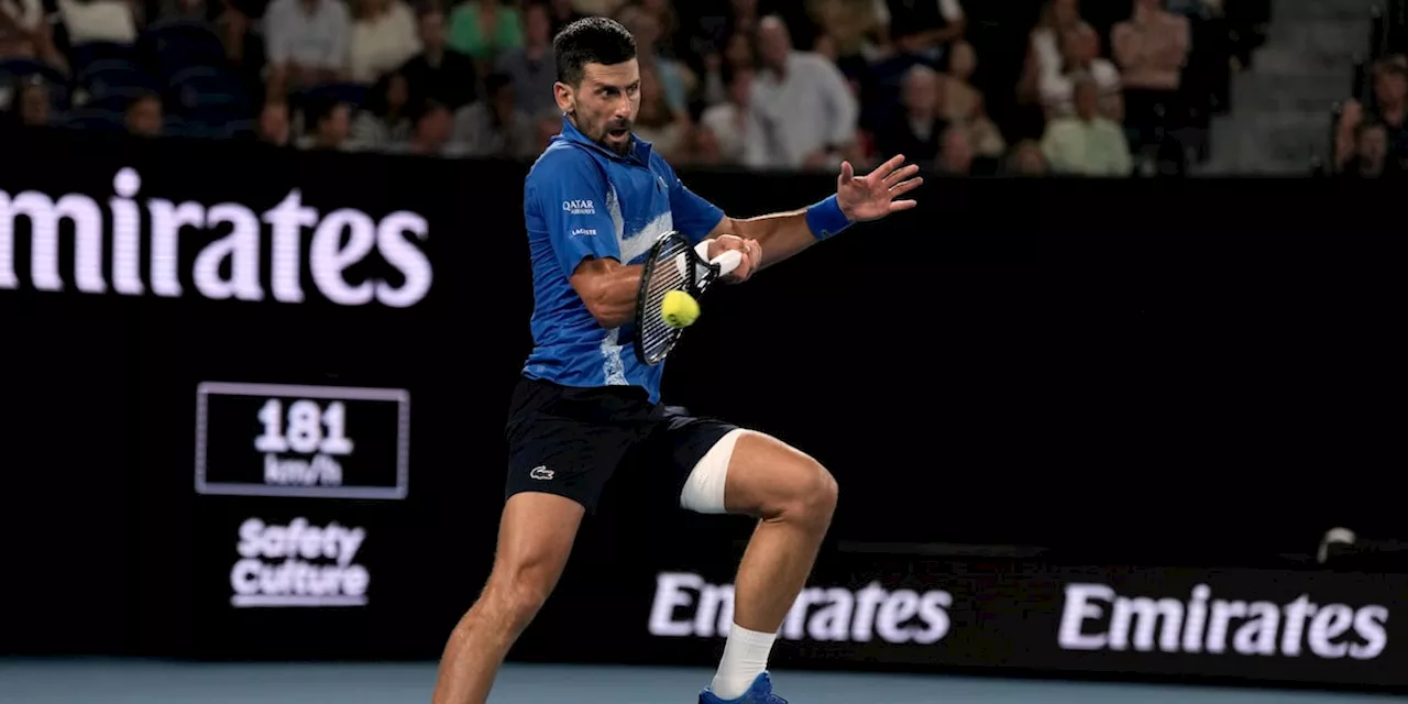 Djokovic gegen Zverev im Halbfinale der Australian Open