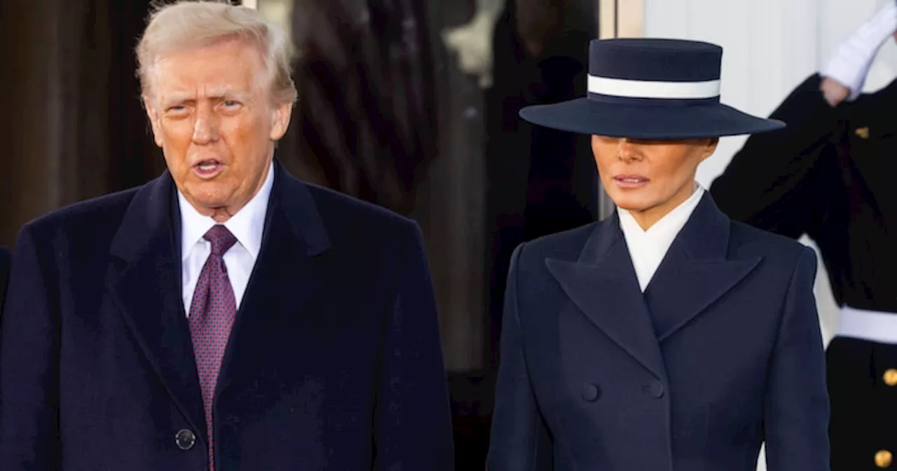 Melania Trump irritiert: Neue First Lady bei Amtseinführung kaum zu erkennen