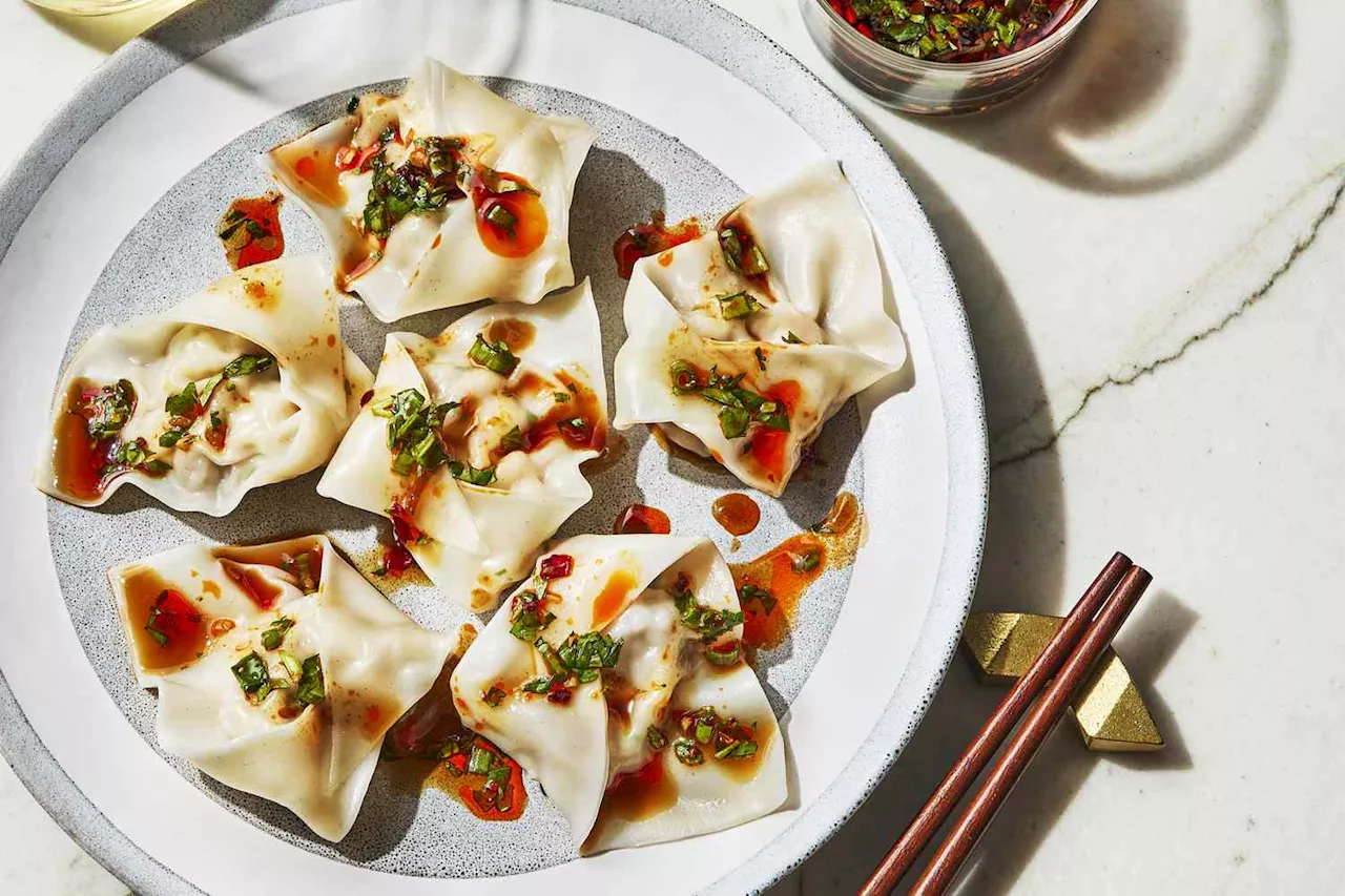 Plump Wontons: A Recipe from the Cooking Light Test Kitchen