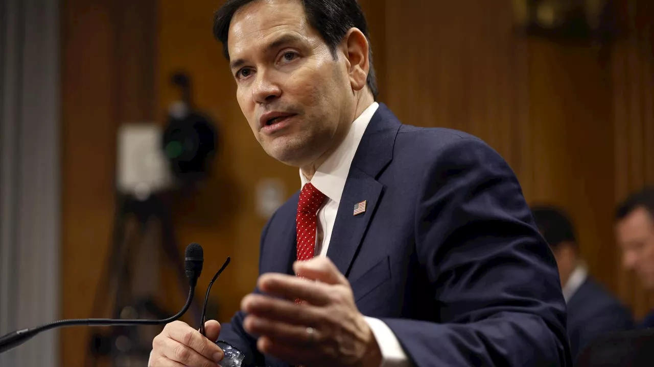 Senate confirms Marco Rubio as secretary of state, giving Trump the first member of Cabinet